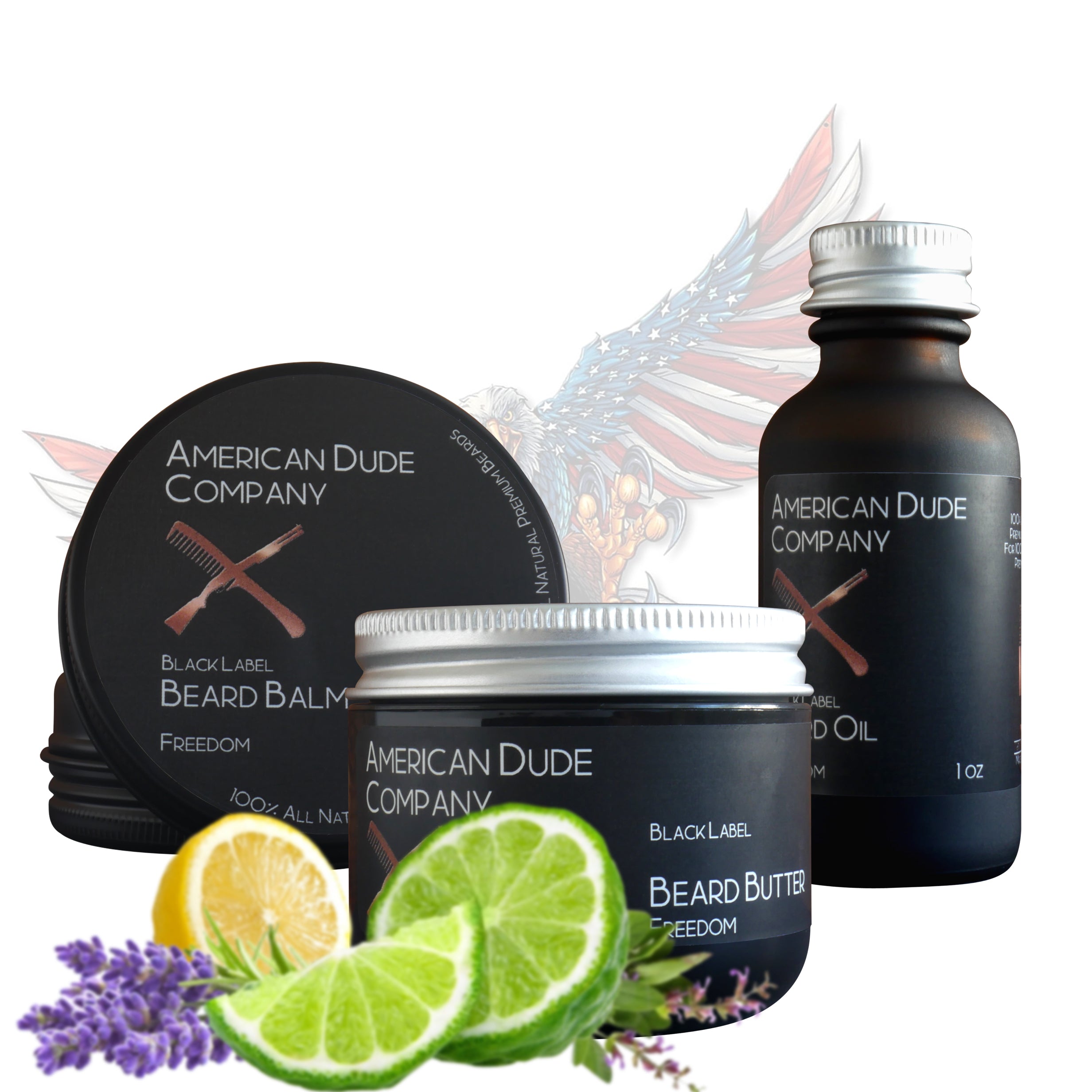 Freedom - Combo Pack (1oz Oil, 2oz Butter, 2oz Balm)