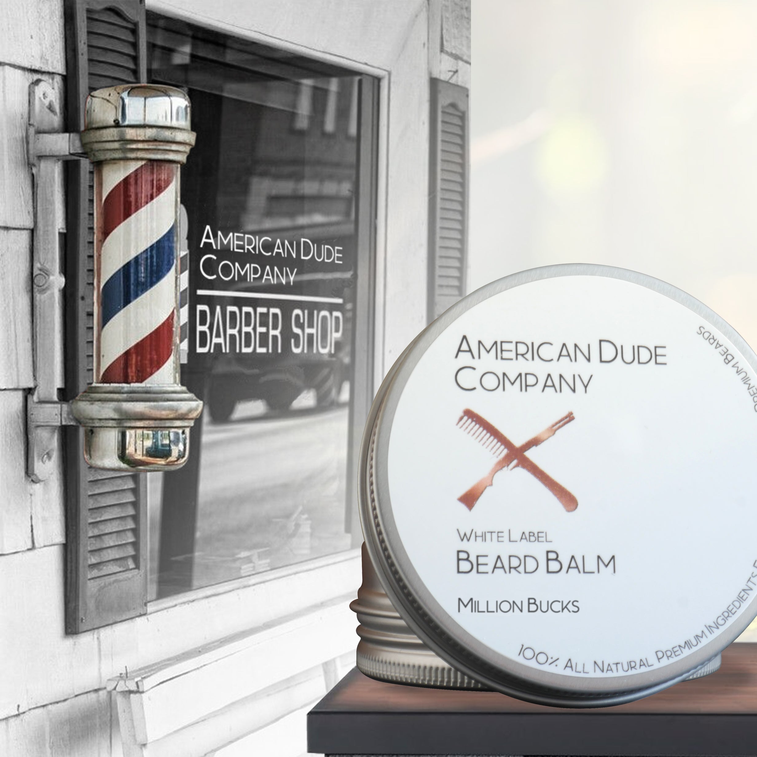 Million Bucks - Barber Shop Beard Balm